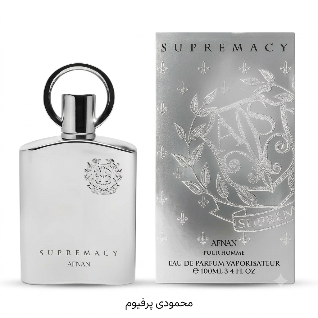 ادو پرفیوم مردانه افنان مدل SUPREMACY بارایحه خنک حجم 100 میلی لیتر