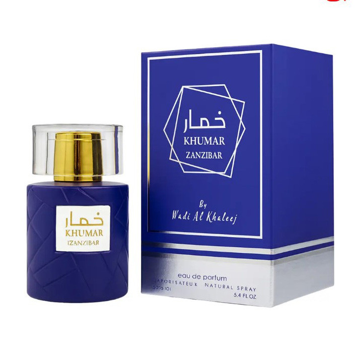 ادوپرفیوم مردانه وادی الخلیج مدل خمار زنزیبار با رایحه خنک و معتدل حجم 100 میلیلیتر